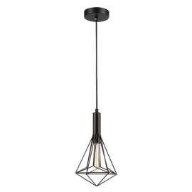 CLA-Blackband: Black Iron Cage Pendant Lights -BLACKBAND1-2/BLACKBRAND5-6